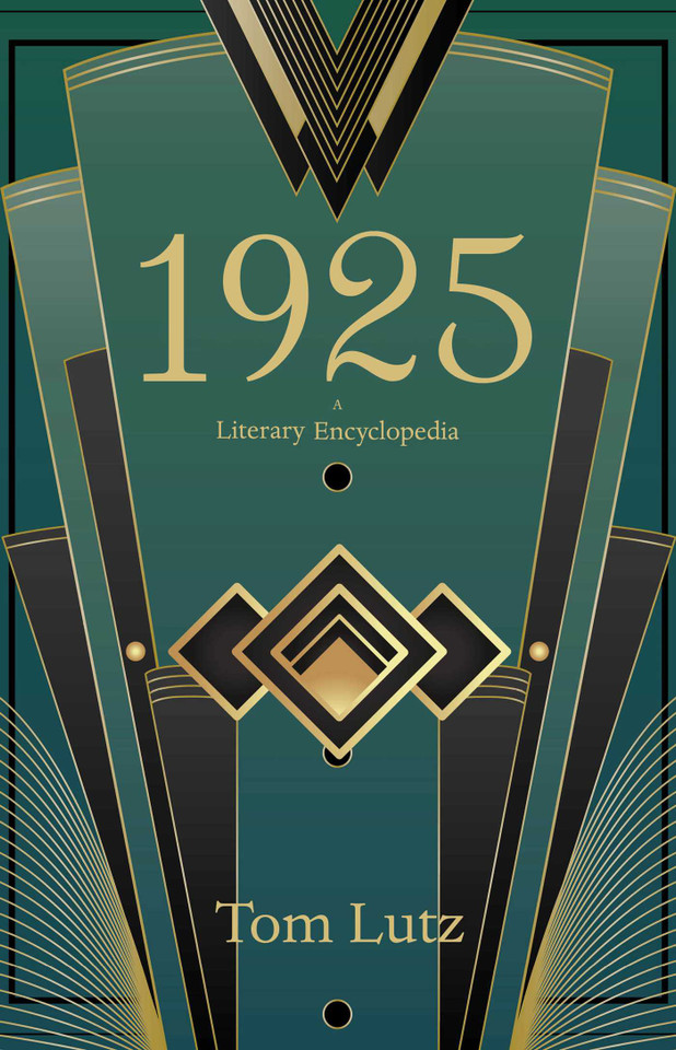 1925: A Literary Encyclopedia book cover by Tom  Lutz
