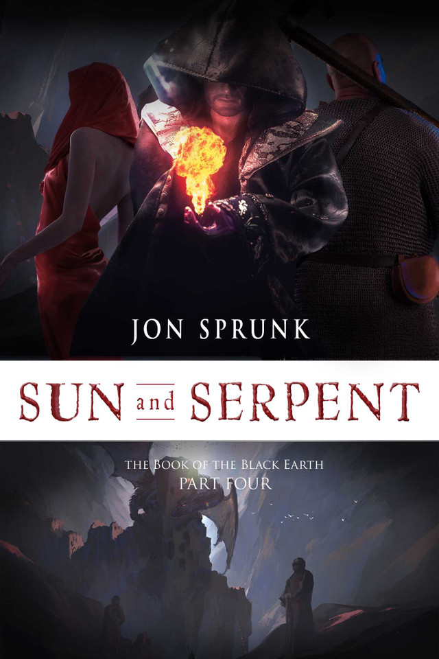 Sun and Serpent (The Book of the Black Earth) book cover by Jon Sprunk
