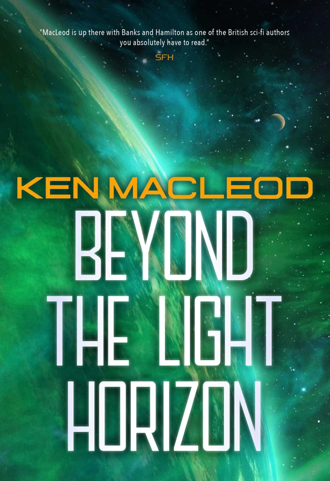 Beyond the Light Horizon book cover by Ken MacLeod