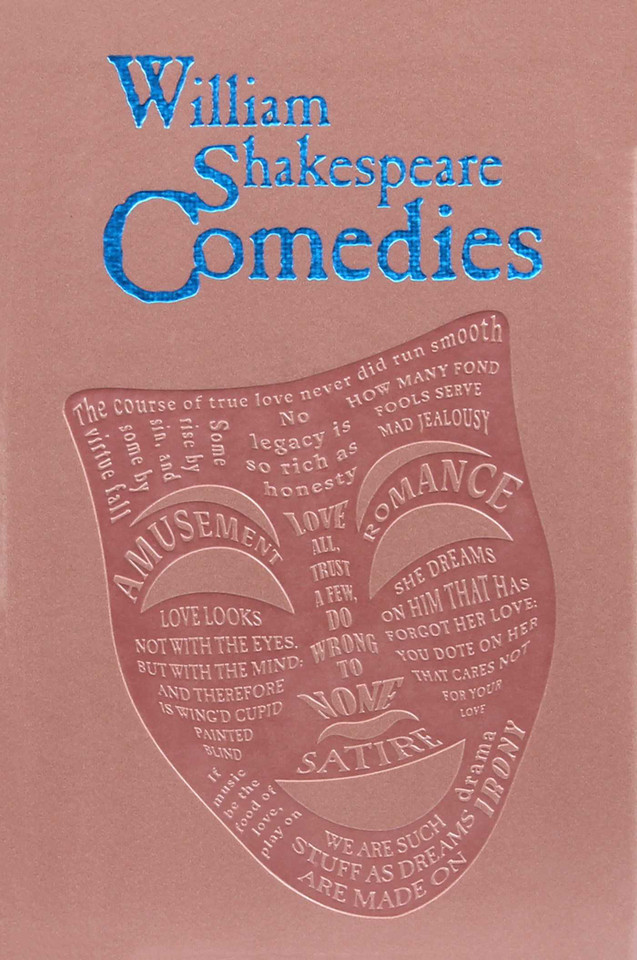 William Shakespeare Comedies (Word Cloud Classics) book cover by William Shakespeare