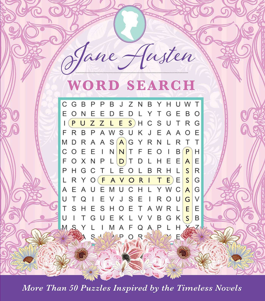Jane Austen Word Search book cover by Editors of Thunder Bay Press