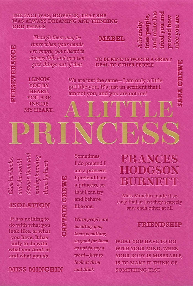 A Little Princess (Word Cloud Classics) book cover by Frances Hodgson Burnett