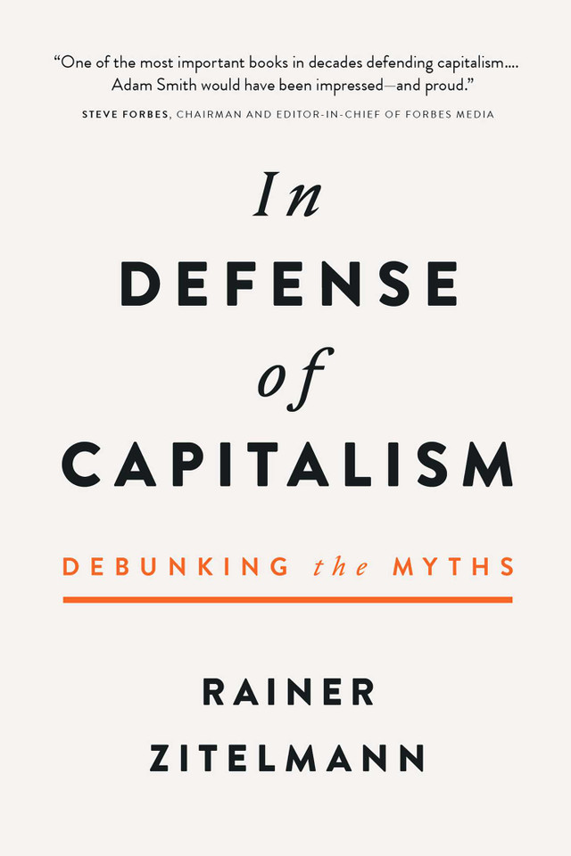 In Defense of Capitalism: Debunking the Myths book cover by Rainer Zitelmann