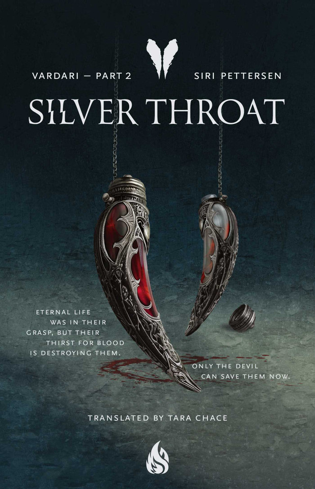 Silver Throat (Vardari) book cover by Siri Pettersen