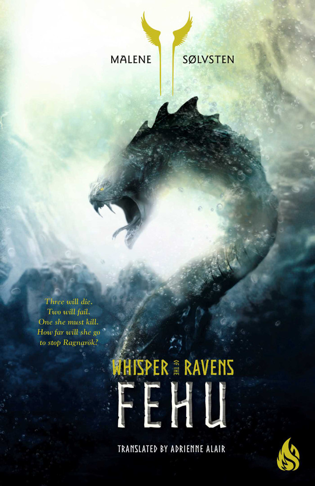 Fehu (Whisper of the Ravens) book cover by Malene Solvsten