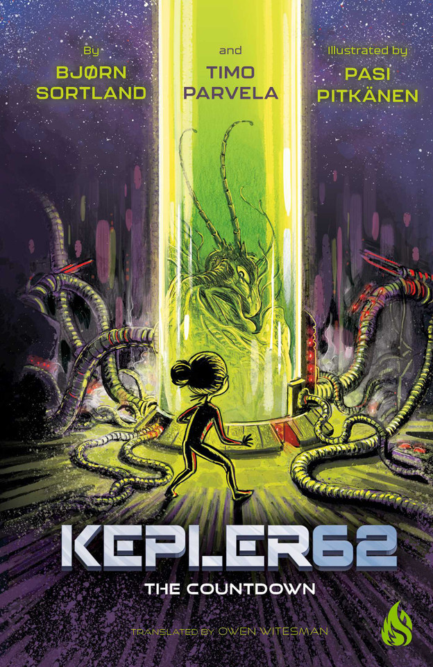 The Countdown (Kepler62) book cover by Bjørn  Sortland, Timo Parvela