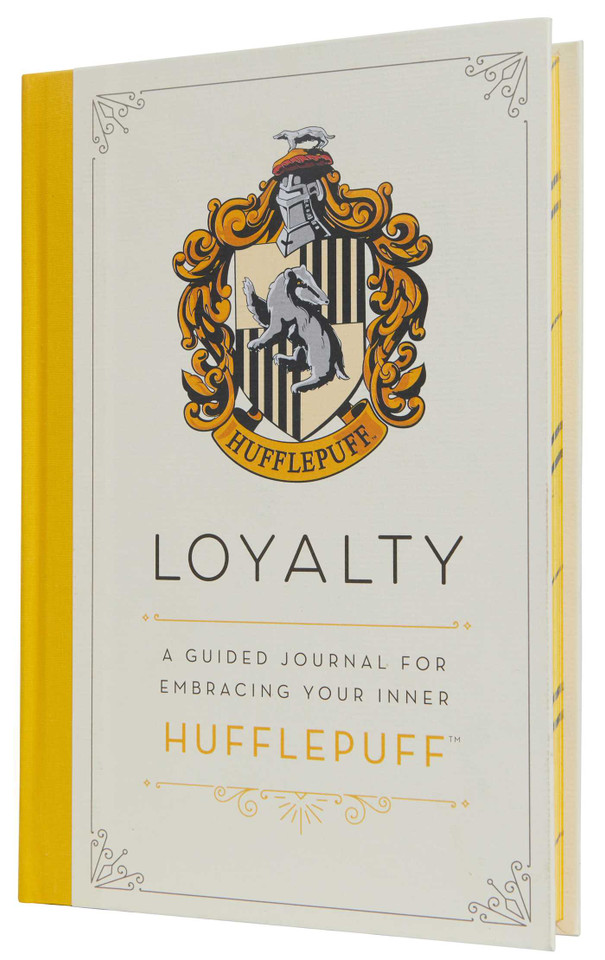 Harry Potter: Loyalty: A Guided Journal for Embracing Your Inner Hufflepuff (Harry Potter) book cover by Insight Editions