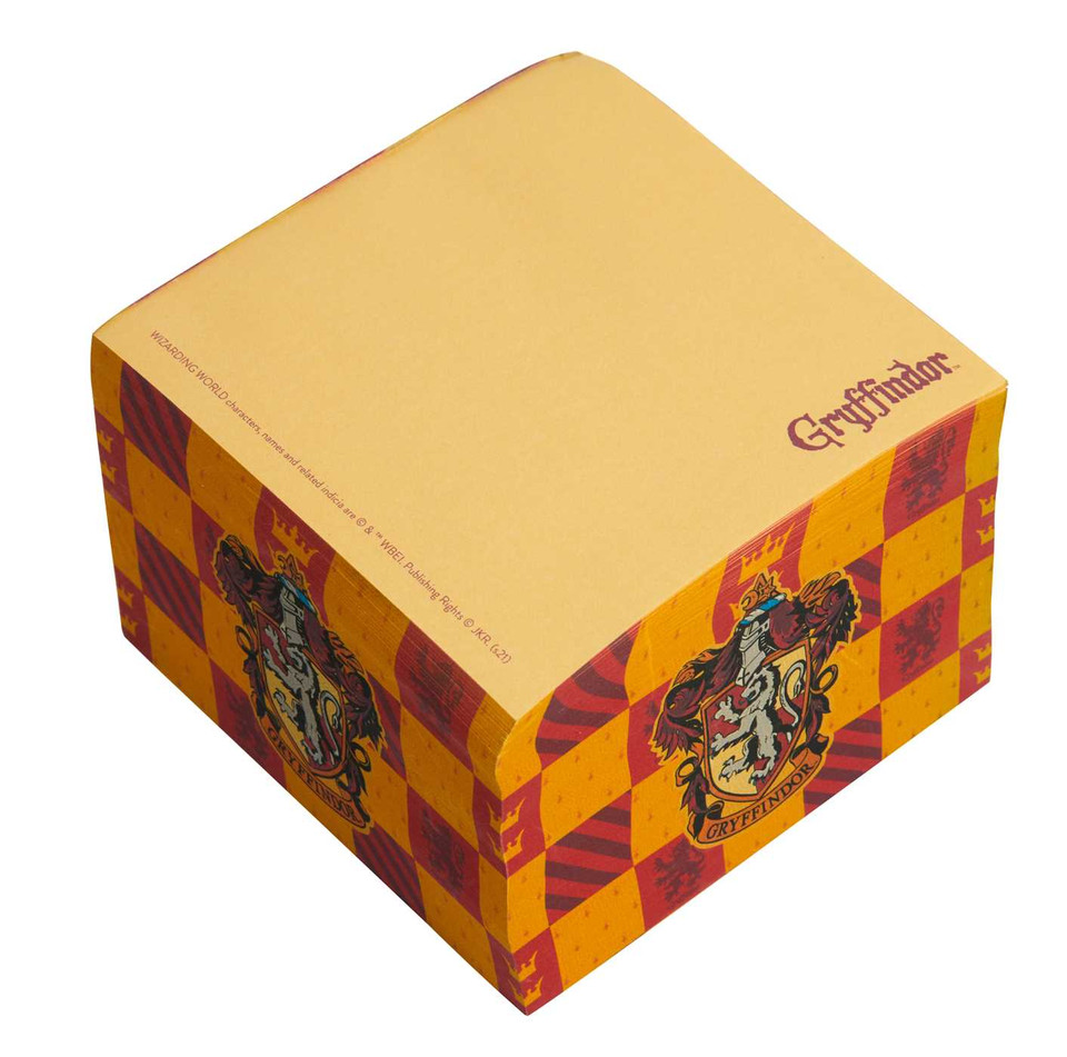 Harry Potter: Gryffindor Memo Cube (Harry Potter) book cover by Insight Editions