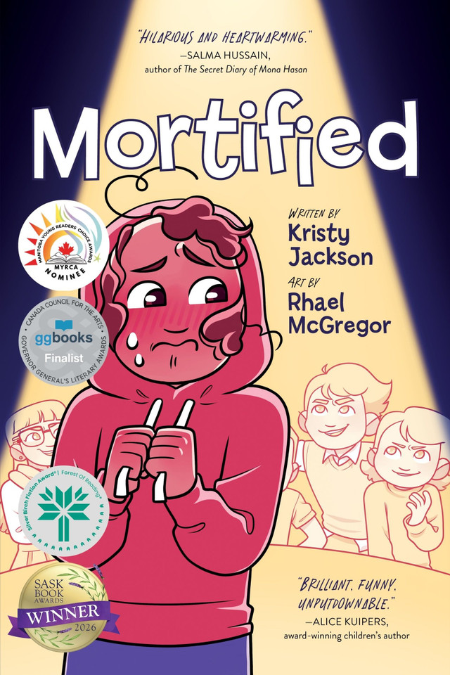 Mortified book cover by Kristy Jackson