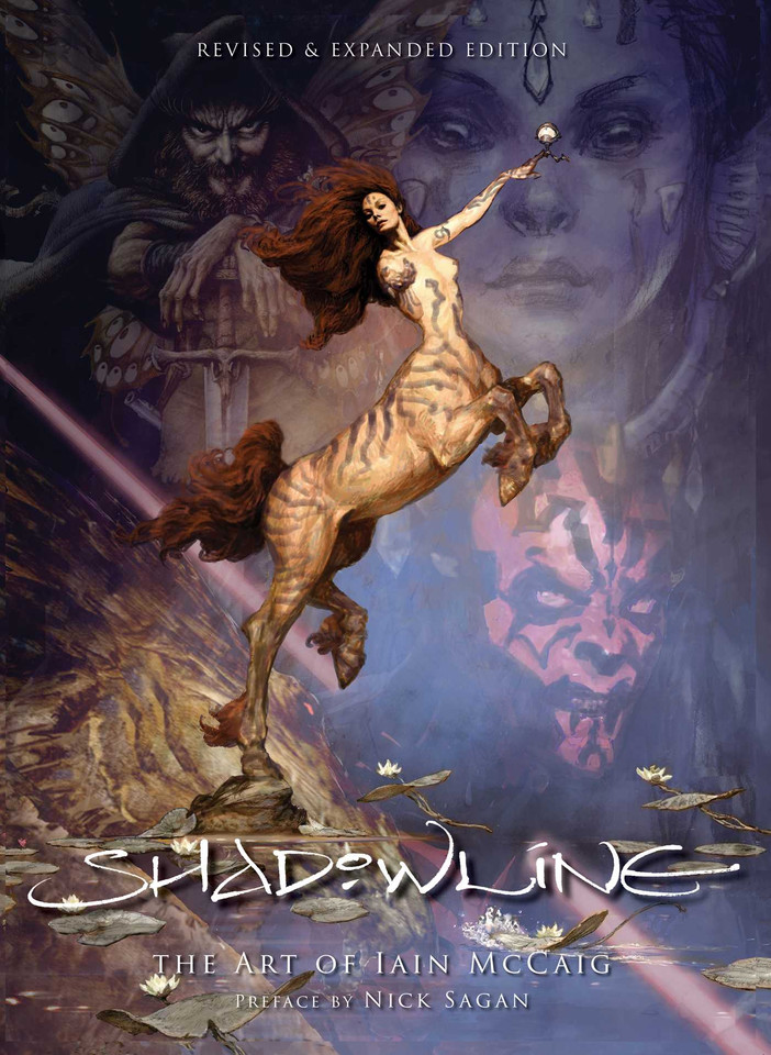 Shadowline [Revised and Expanded] book cover by Iain McCaig
