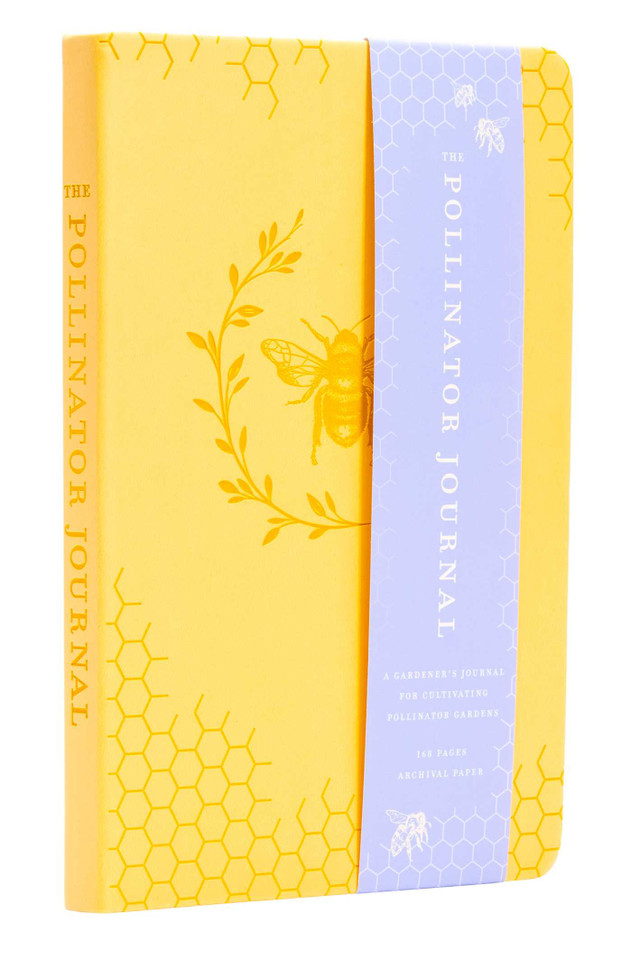 The Pollinator Journal: A Gardener's Journal for Cultivating Pollinator Gardens (Pollinator Collection) book cover by Insights