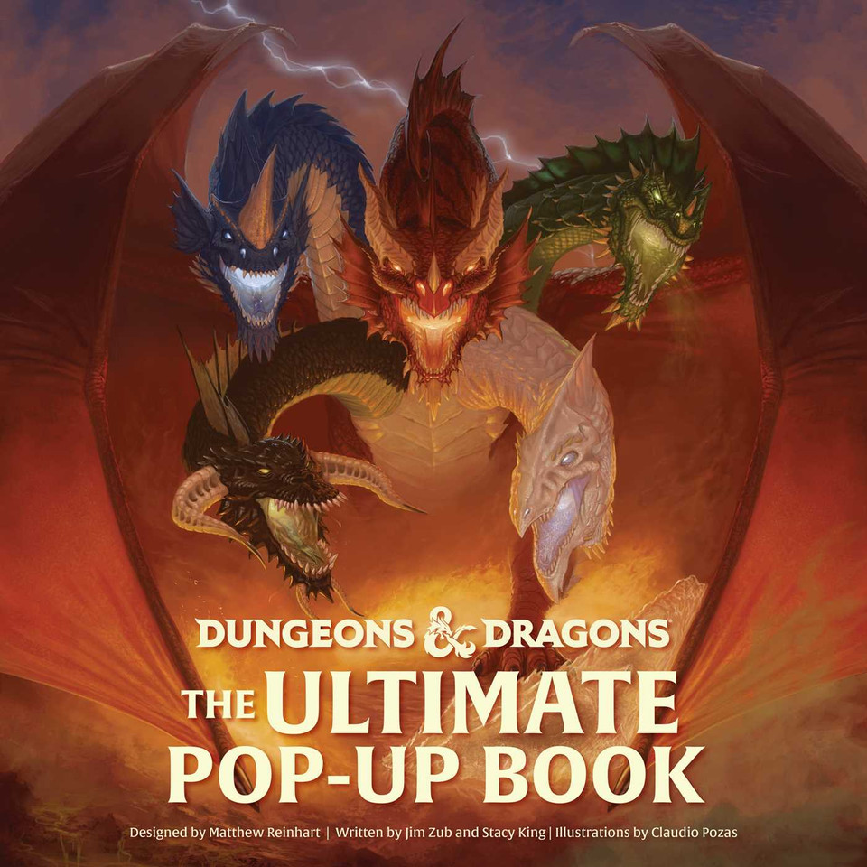 Dungeons & Dragons: The Ultimate Pop-Up Book (Reinhart Pop-Up Studio): (D&D Books) book cover by Jim Zub, Stacy King