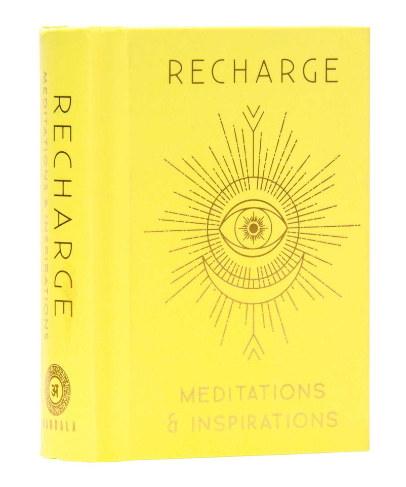 Recharge [Mini Book]: Meditations & Inspirations book cover by Mandala Publishing