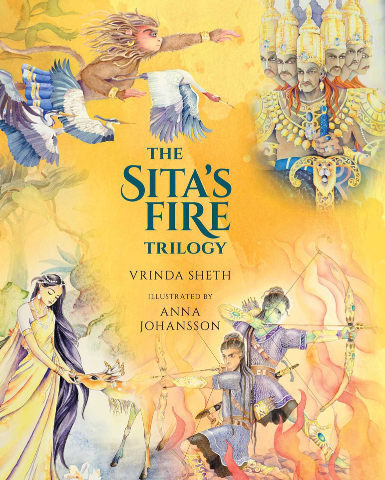 Sita's Fire Trilogy [Slipcase] book cover by Vrinda Sheth