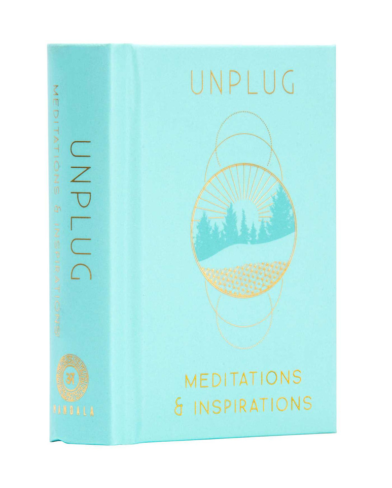 Unplug [Mini Book]: Meditations & Inspirations book cover by Mandala Publishing