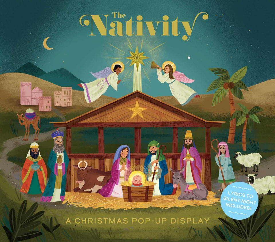 The Nativity: A Christmas Pop-Up Display book cover by Insight Editions