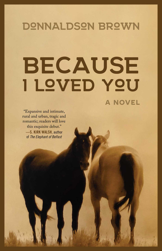 Because I Loved You: A Novel book cover by Donnaldson Brown