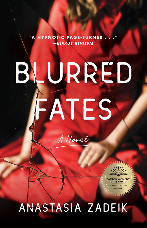 Blurred Fates: A Novel book cover by Anastasia Zadeik