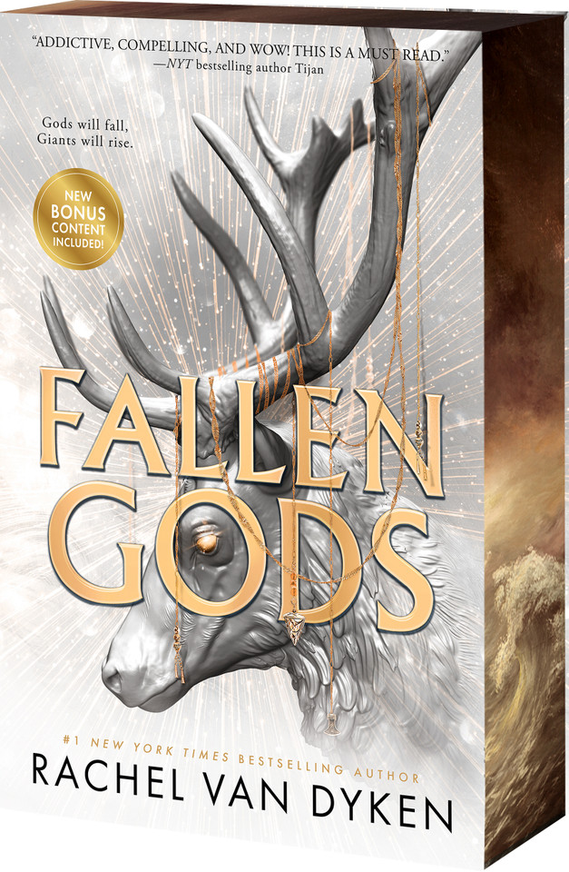 Fallen Gods: A Dark Academia Urban Romantasy (Fallen Gods #1) book cover by Rachel Van Dyken