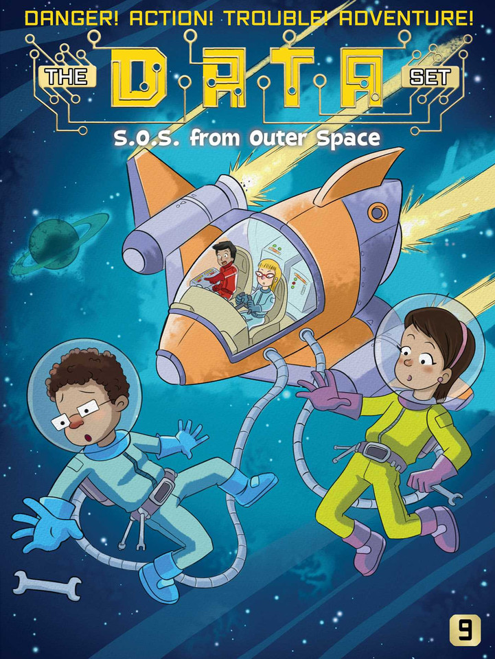 S.O.S. from Outer Space (The DATA Set) book cover by Ada Hopper