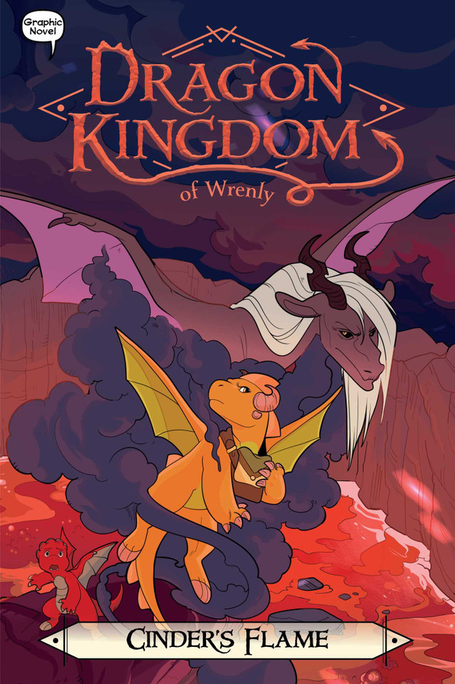 Cinder's Flame (Dragon Kingdom of Wrenly) book cover by Jordan Quinn