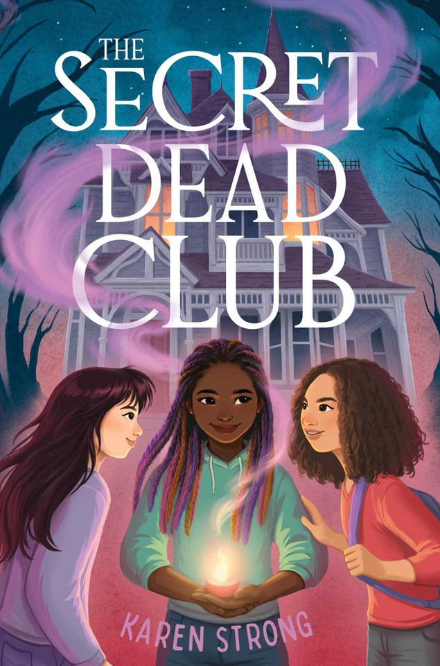 The Secret Dead Club book cover by Karen Strong
