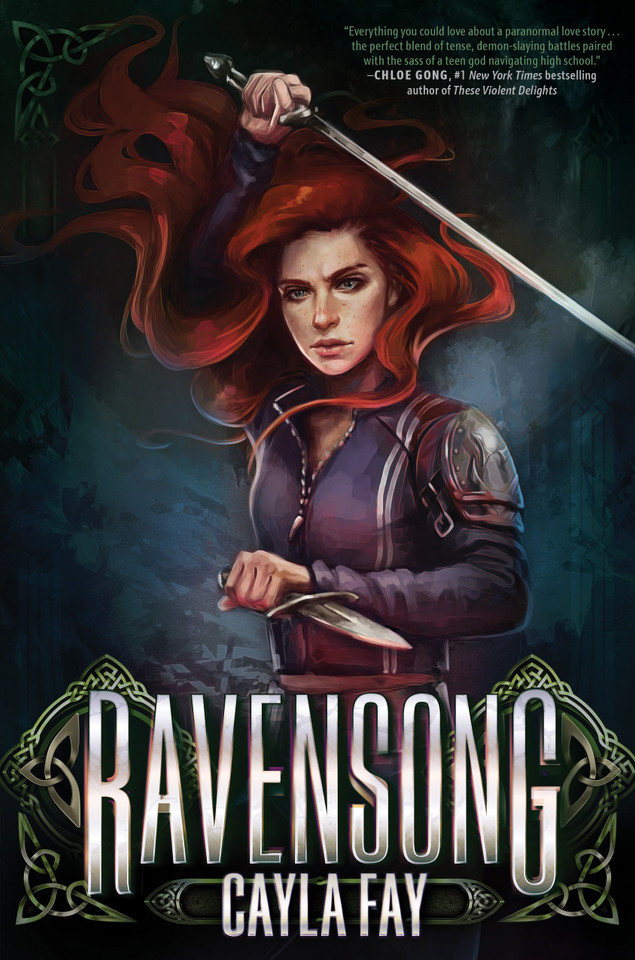 Ravensong (The Ravensong Series) book cover by Cayla Fay