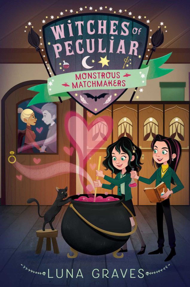 Monstrous Matchmakers (Witches of Peculiar) book cover by Luna Graves
