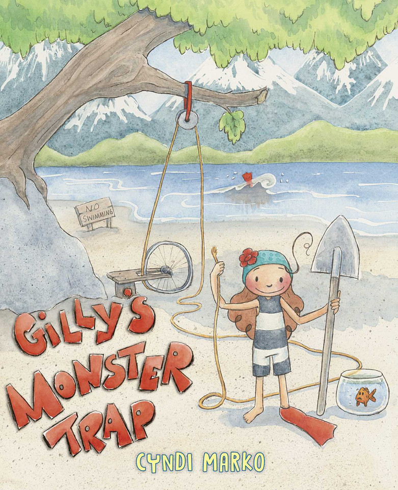 Gilly's Monster Trap book cover by Cyndi Marko
