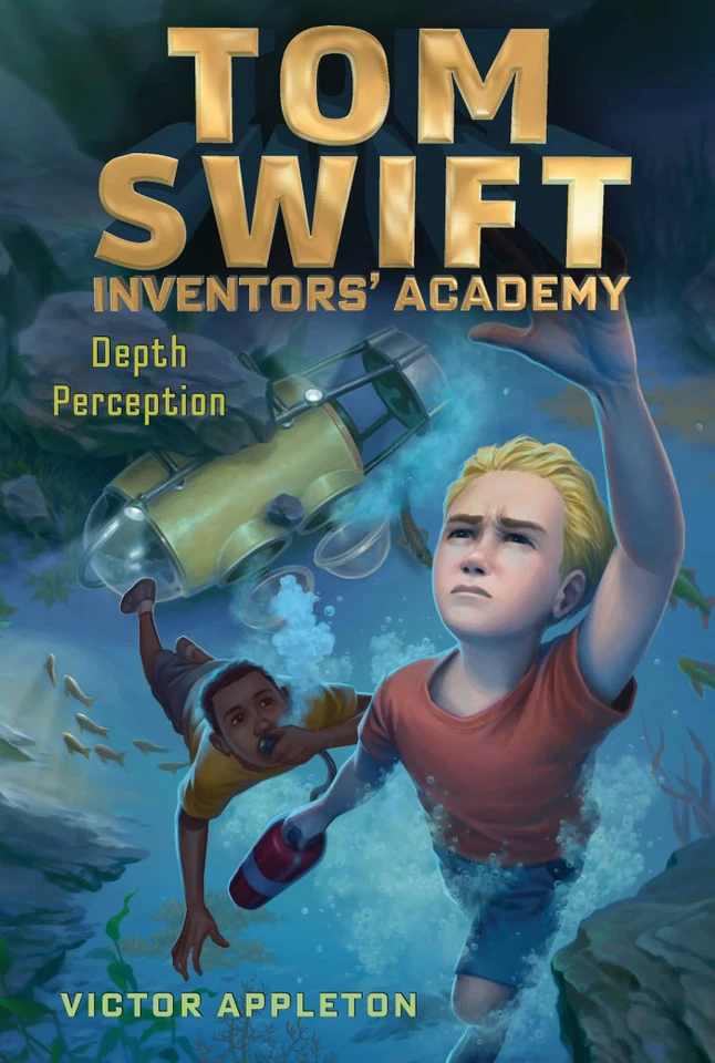 Depth Perception (Tom Swift Inventors' Academy) book cover by Victor Appleton