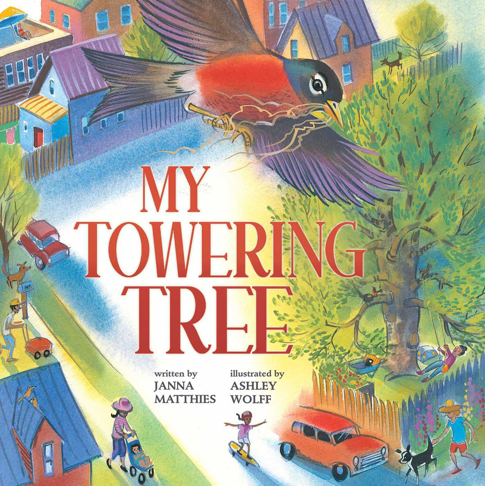 My Towering Tree book cover by Janna Matthies