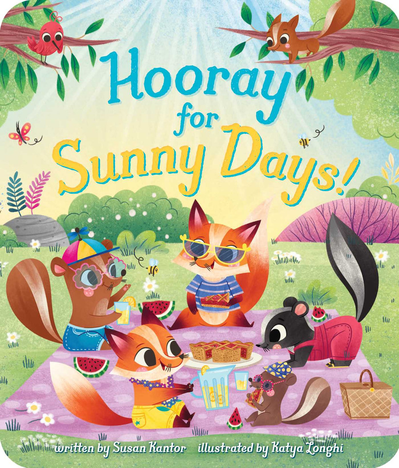 Hooray for Sunny Days! book cover by Susan Kantor
