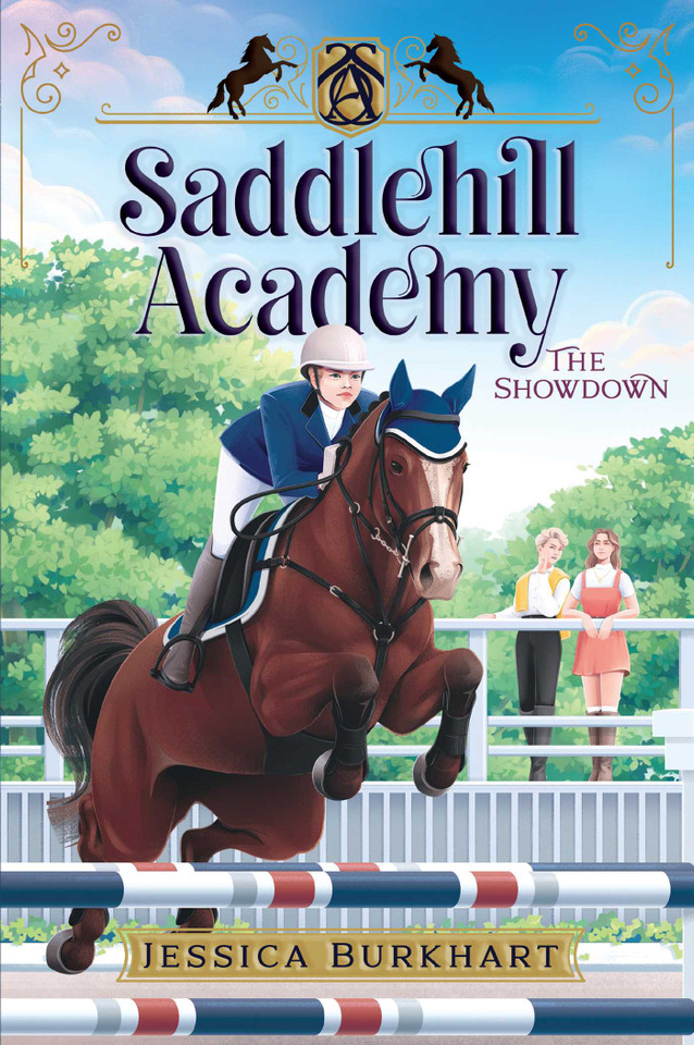 The Showdown (Saddlehill Academy) book cover by Jessica Burkhart