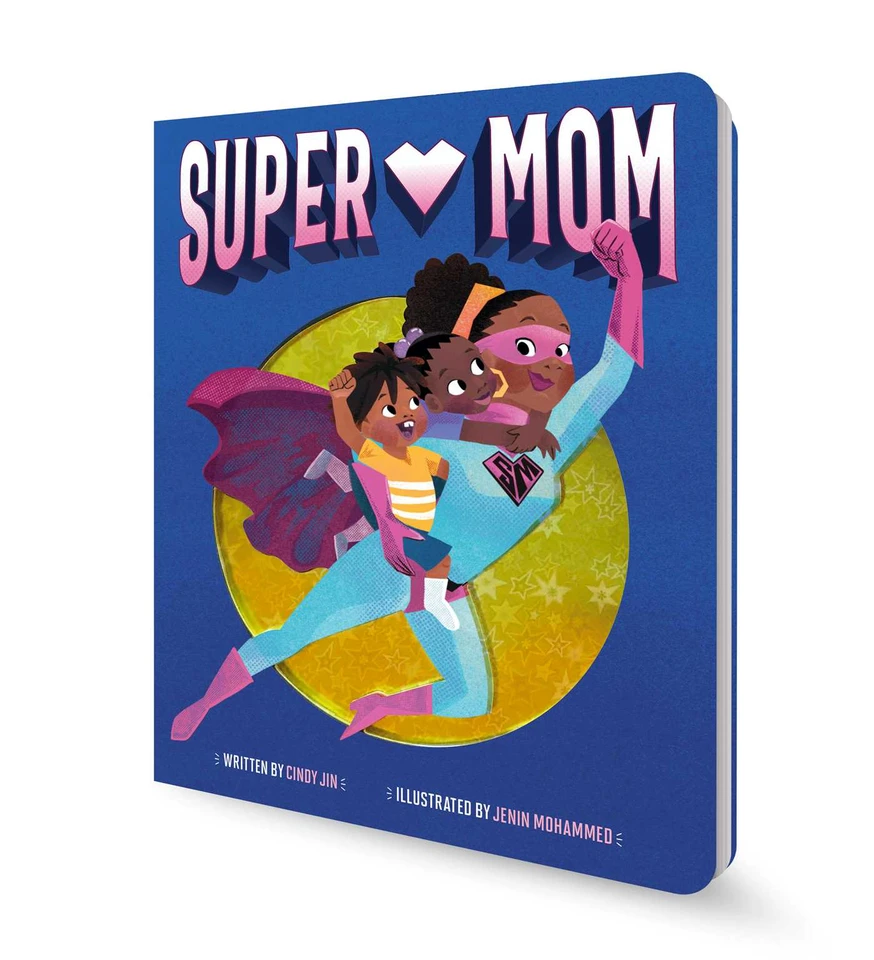 Super Mom book cover by Cindy Jin