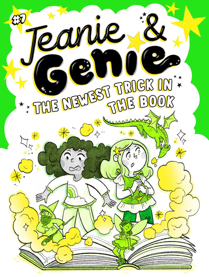 The Newest Trick in the Book (Jeanie & Genie) book cover by Trish Granted