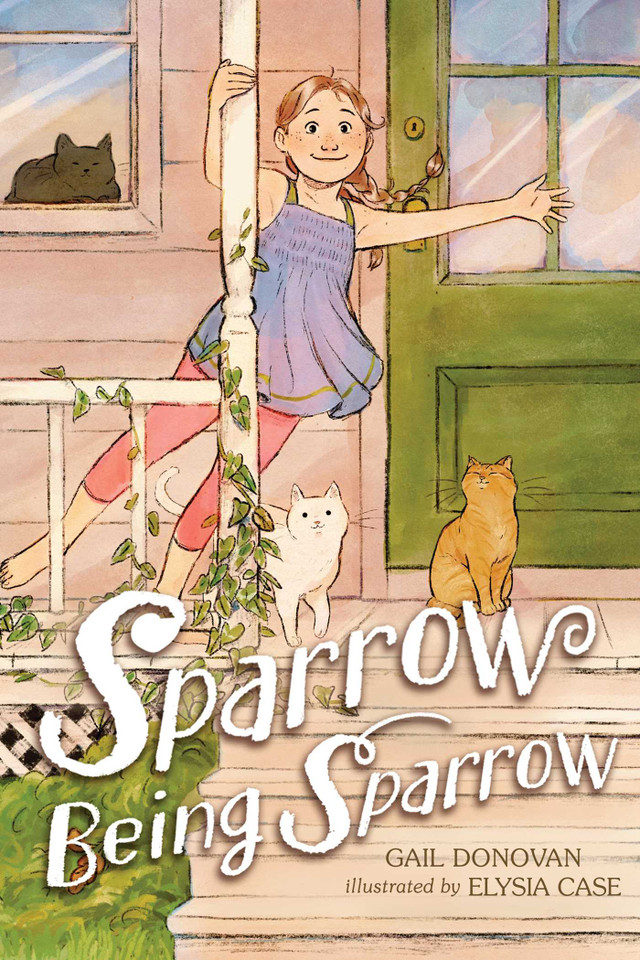Sparrow Being Sparrow (Sparrow Being Sparrow) book cover by Gail Donovan