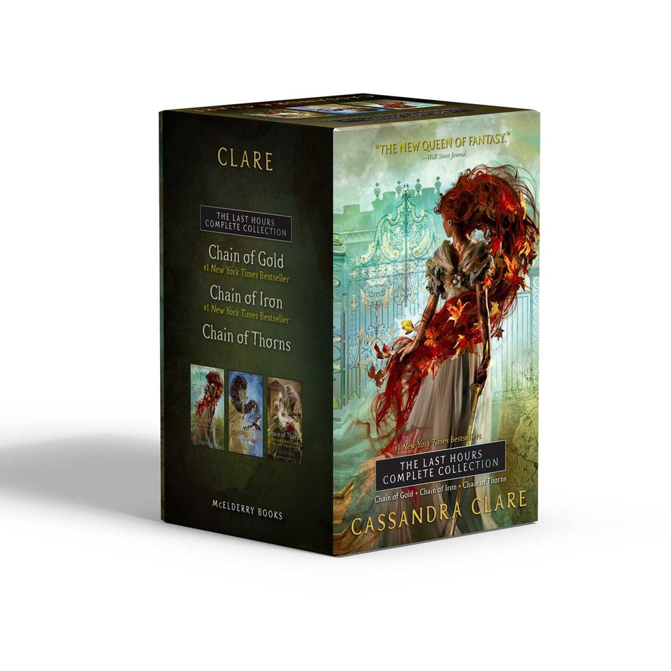 The Last Hours Complete Collection (Boxed Set): Chain of Gold; Chain of Iron; Chain of Thorns (The Last Hours) book cover by Cassandra Clare