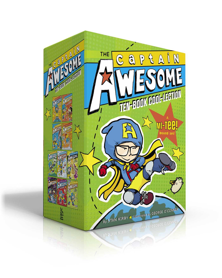 The Captain Awesome Ten-Book Cool-lection (Boxed Set) (Captain Awesome) book cover by Stan Kirby