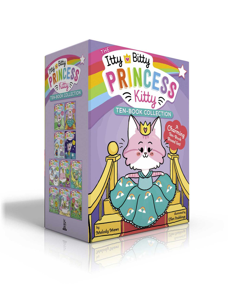 The Itty Bitty Princess Kitty Ten-Book Collection (Boxed Set): The Newest Princess; The Royal Ball; The Puppy Prince; Star Showers; The Cloud Race; The Un-Fairy; Welcome to Wagmire; The Copycat; Tea for Two; Flower Power book cover by Melody Mews