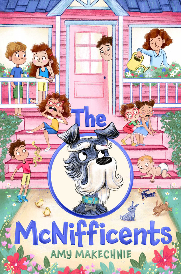 The McNifficents book cover by Amy Makechnie