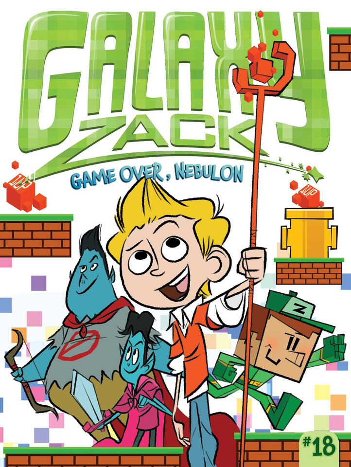 Game Over, Nebulon (Galaxy Zack) book cover by Ray O'Ryan
