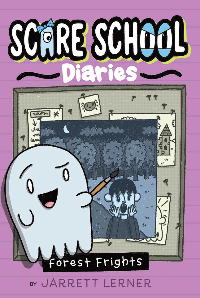 Forest Frights (Scare School Diaries) book cover by Jarrett Lerner