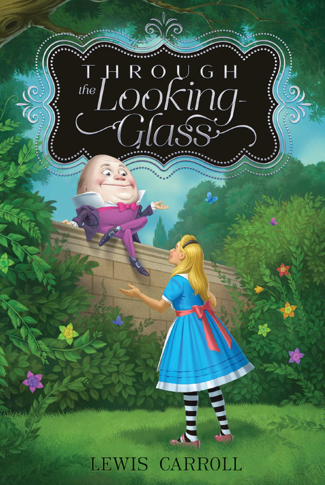 Through the Looking-Glass (Alice's Adventures in Wonderland) book cover by Lewis Carroll