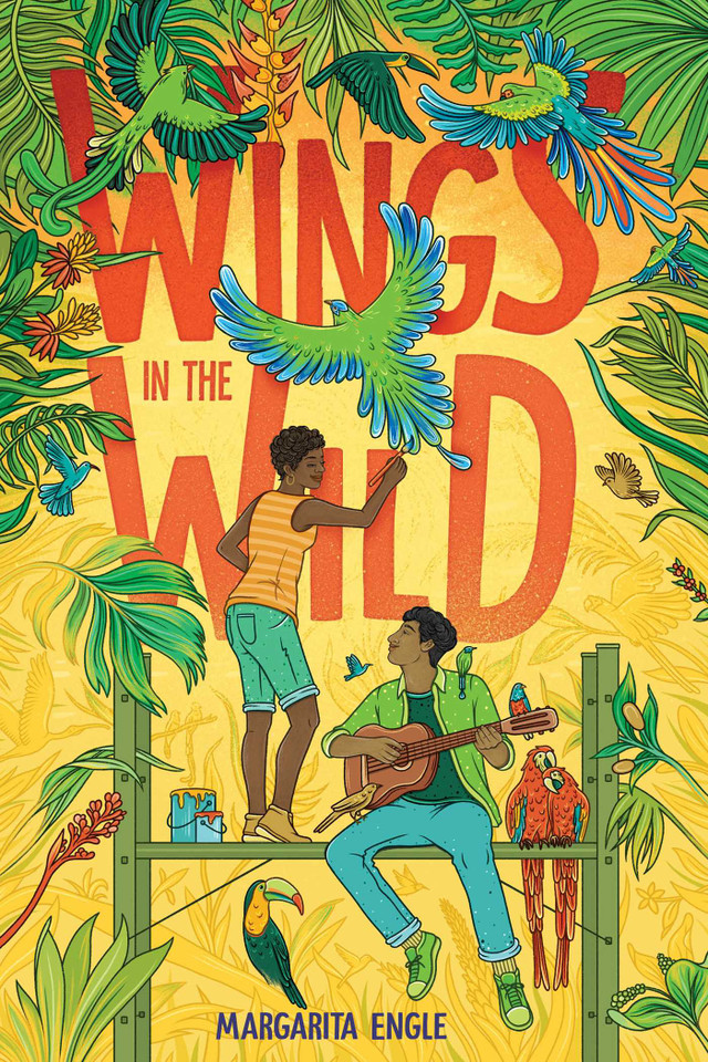 Wings in the Wild book cover by Margarita Engle