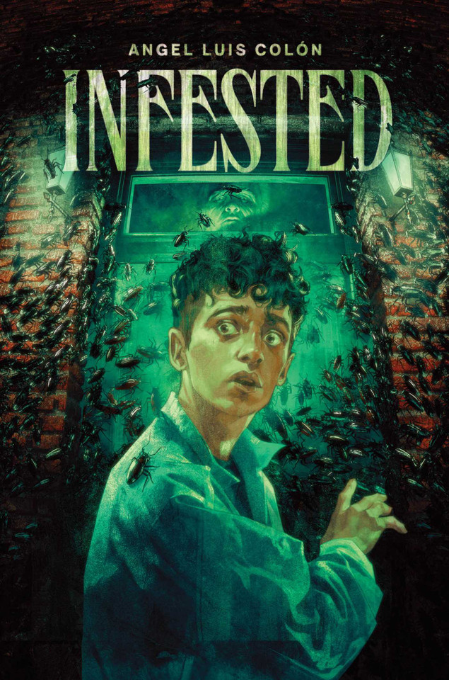 Infested book cover by Angel Luis Colón