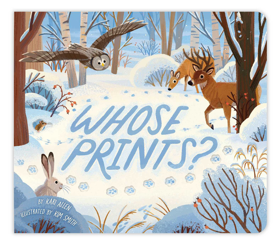 Whose Prints? book cover by Kari Allen