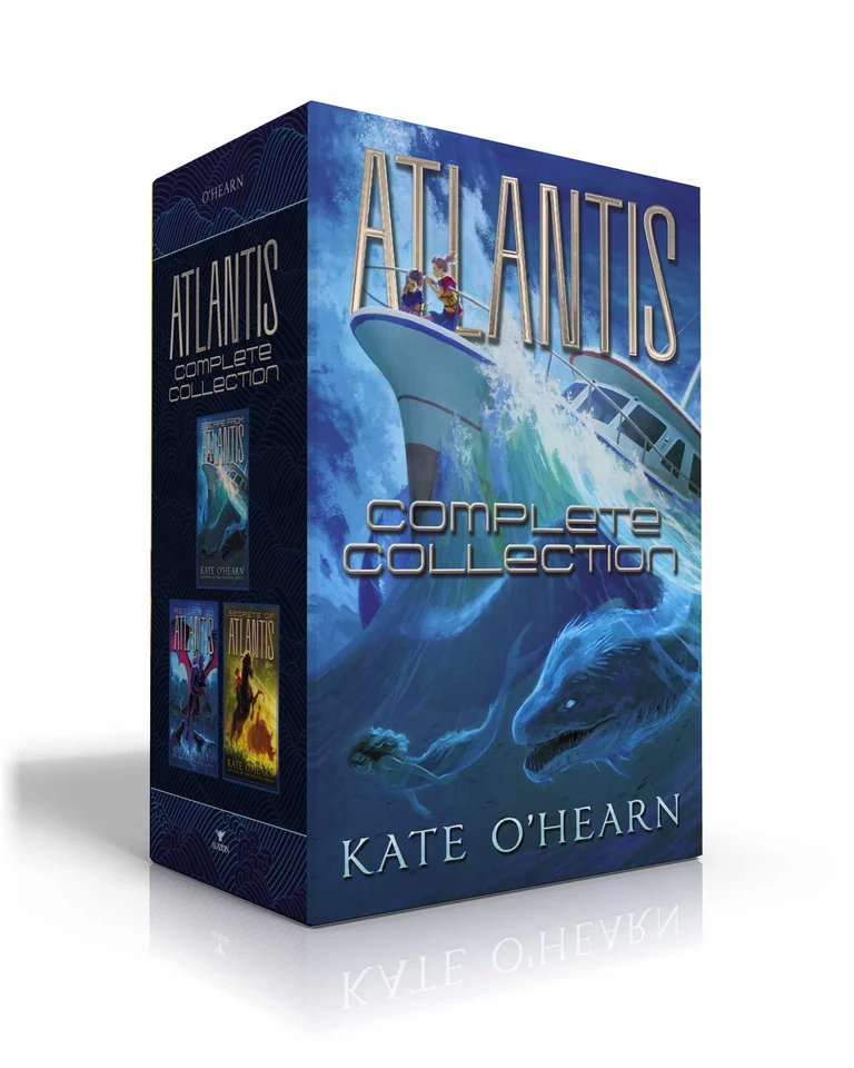 Atlantis Complete Collection (Boxed Set): Escape from Atlantis; Return to Atlantis; Secrets of Atlantis (Atlantis) book cover by Kate O'Hearn
