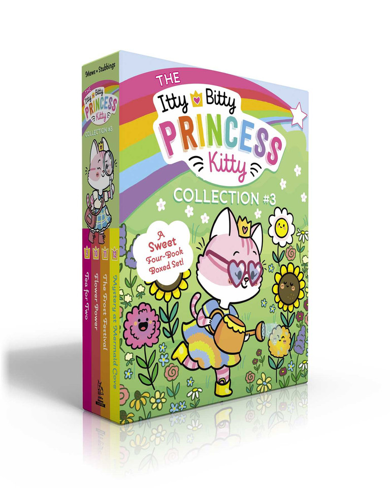 The Itty Bitty Princess Kitty Collection #3 (Boxed Set): Tea for Two; Flower Power; The Frost Festival; Mystery at Mermaid Cove (Itty Bitty Princess Kitty) book cover by Melody Mews