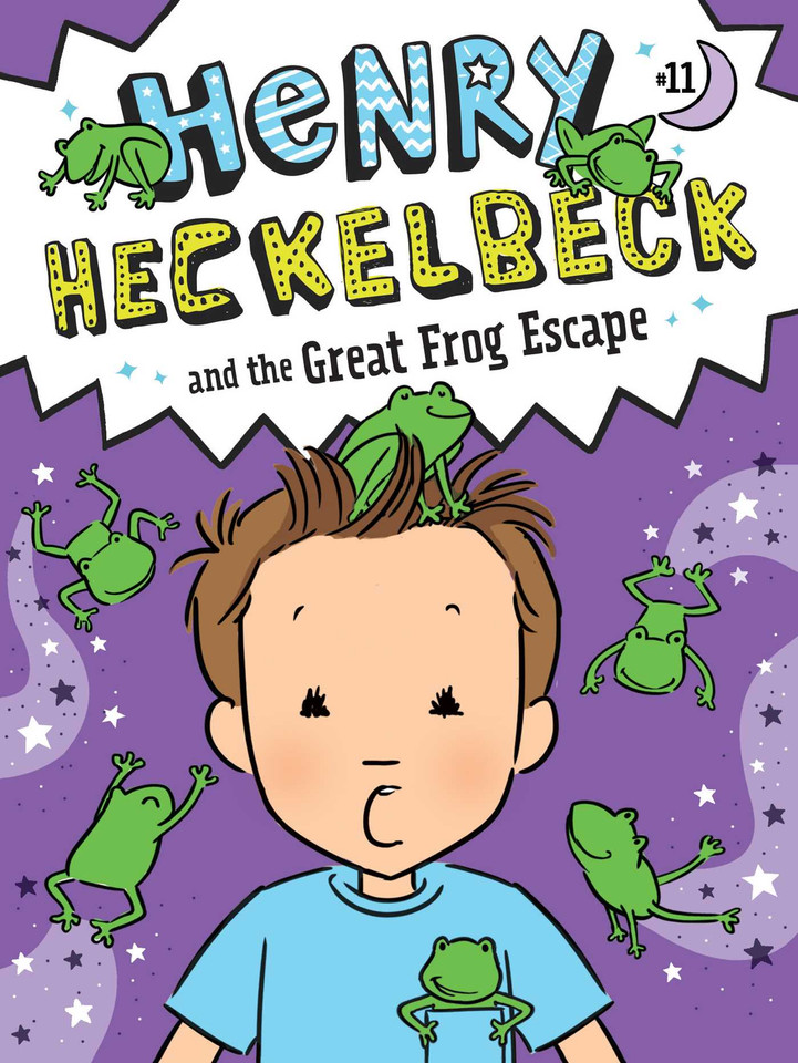 Henry Heckelbeck and the Great Frog Escape (Henry Heckelbeck) book cover by Wanda Coven