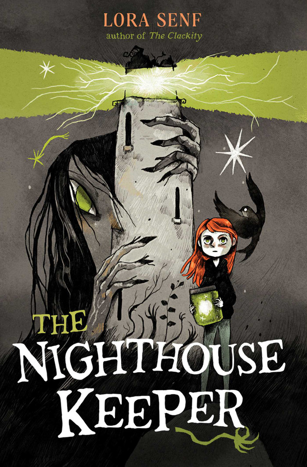 The Nighthouse Keeper (Blight Harbor) book cover by Lora Senf